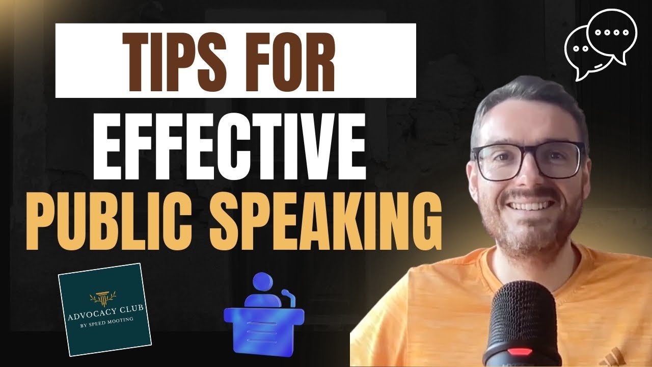 public speaking tips