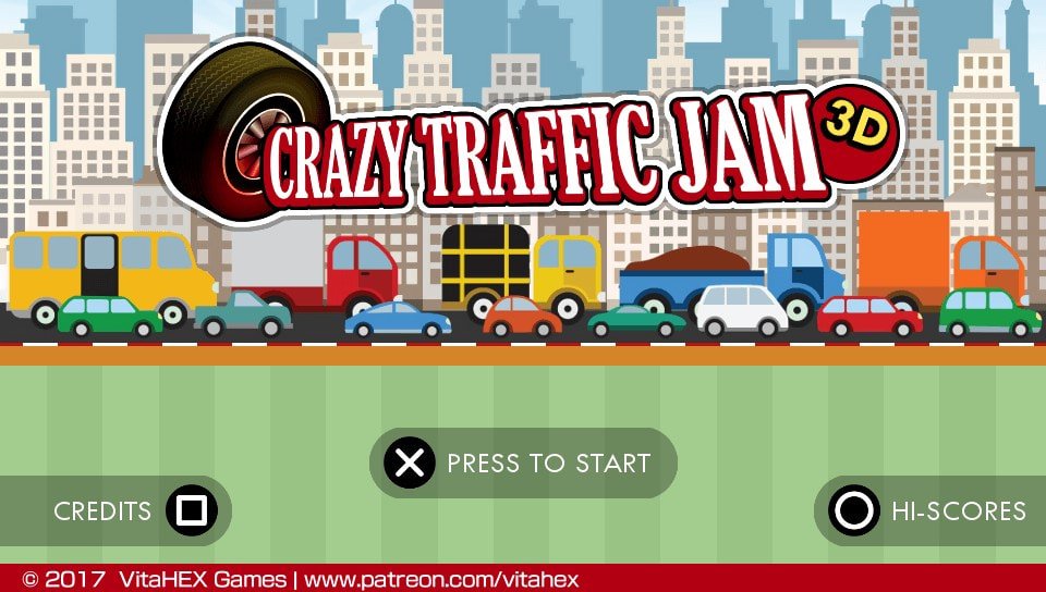 traffic jam 3d