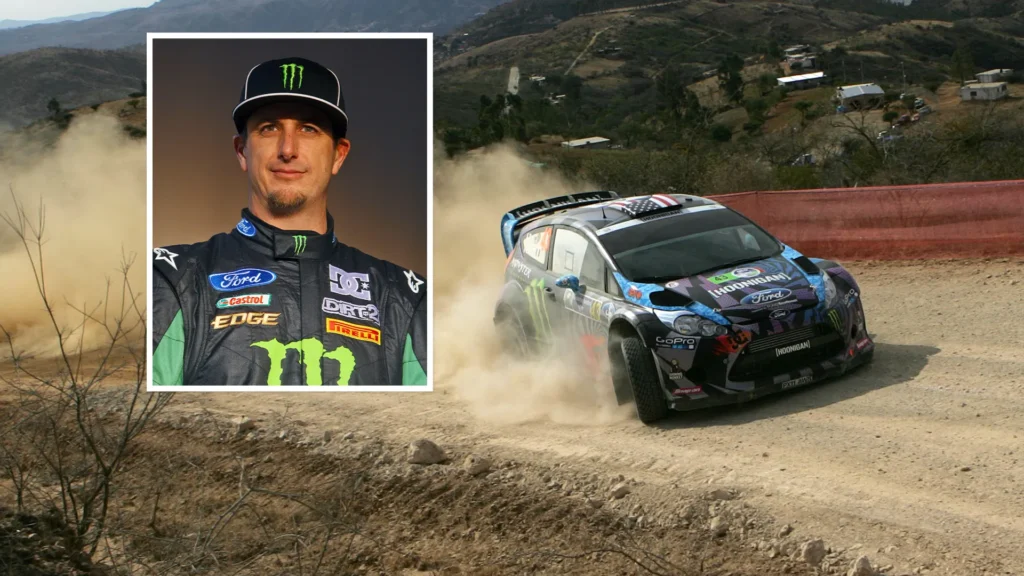 ken block snowmobile accident